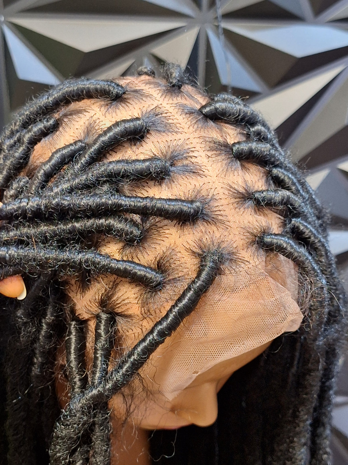 Dreadlocks braided wig