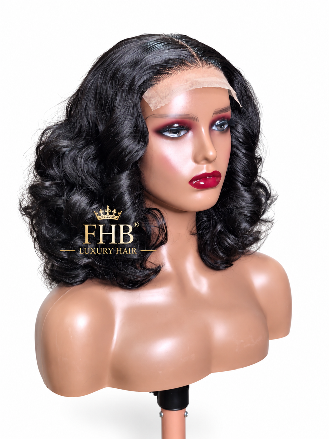 FHB Royal Luxe Bounce Wig – Premium Blended | 5x5 Closure