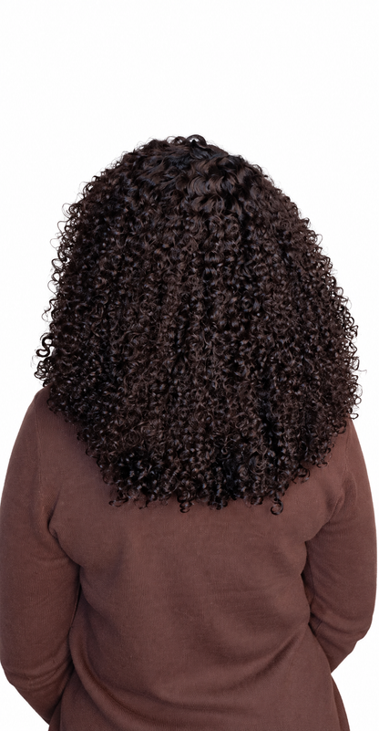 FHB Luxury Curls – 100% Human Hair Wig