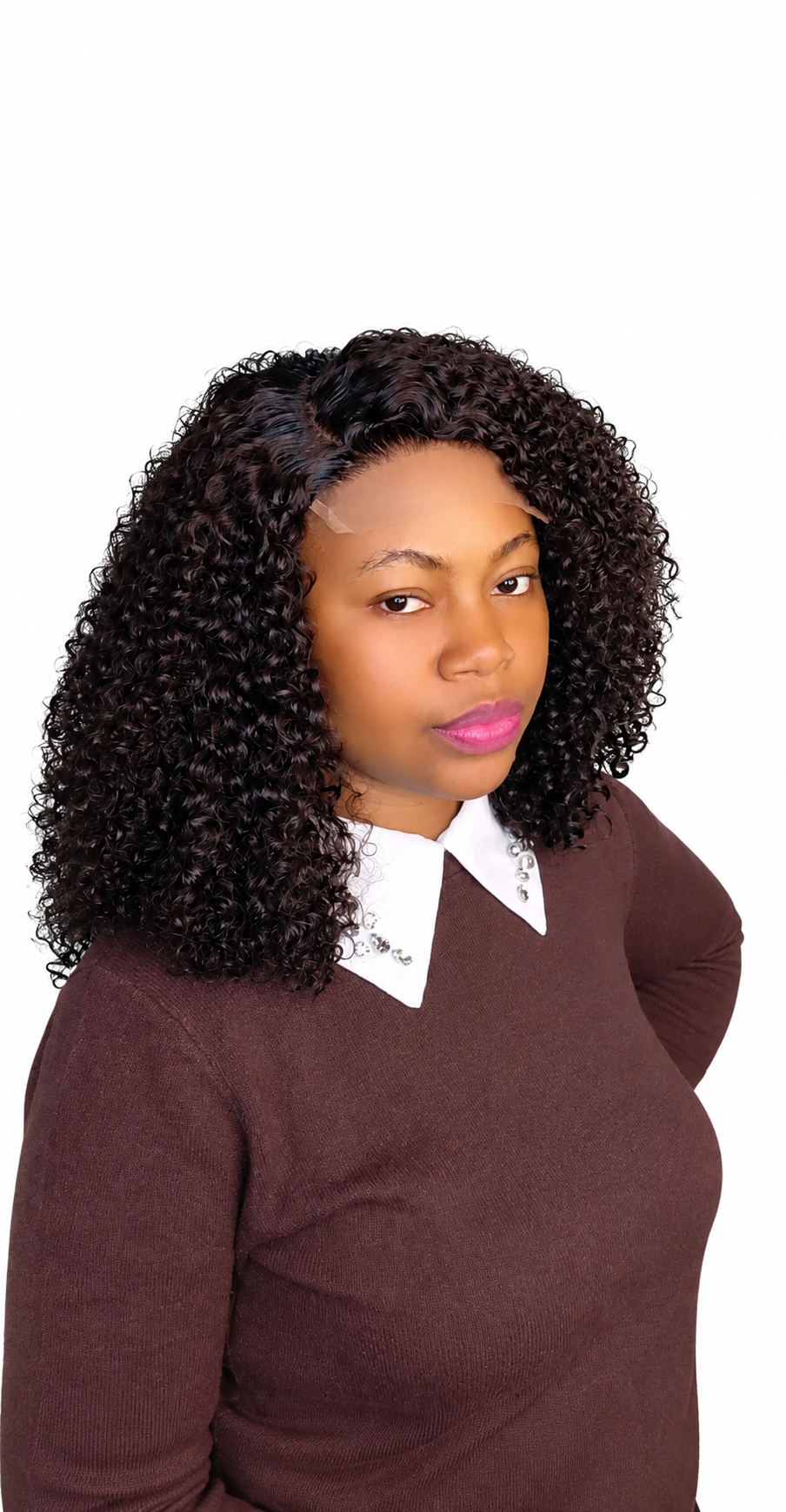 FHB Luxury Curls – 100% Human Hair Wig