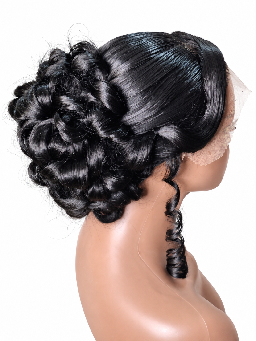 👑 FHB Royal Elegance Glueless Bridal Wig – Premium Blend Hair