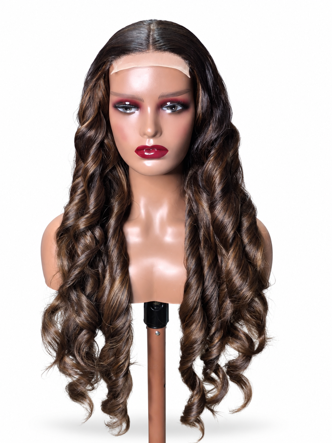 ✨ FHB Luxe Body Wave – Human Hair Blend Wig-OT4L