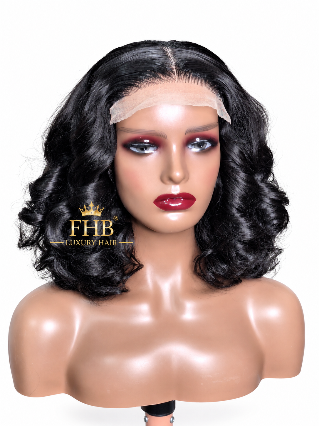 FHB Royal Luxe Bounce Wig – Premium Blended | 5x5 Closure
