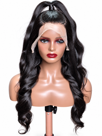FHB Luxury Body Wave – Human Hair Blend Frontal