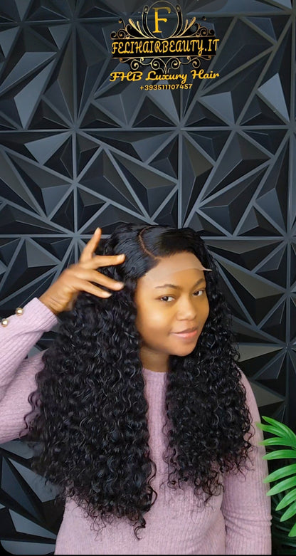 Capelli ricci Pixie 💯 umani