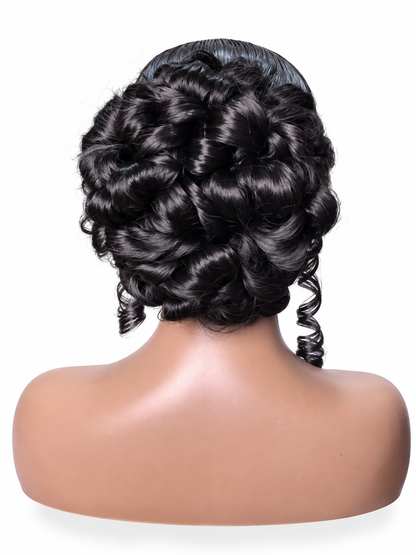 👑 FHB Royal Elegance Glueless Bridal Wig – Premium Blend Hair