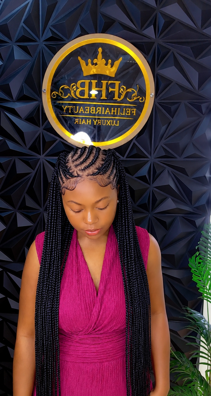 FHB Luxe Crown Braids