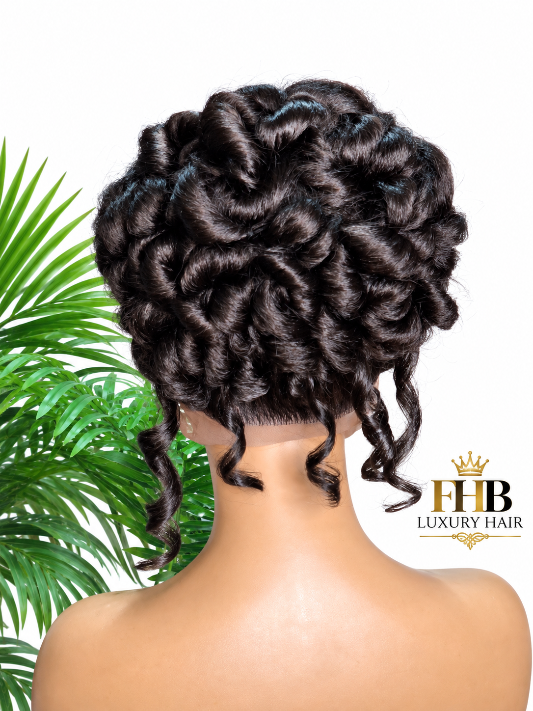 ✨ FHB Luxury Royal Updo – Premium Blend