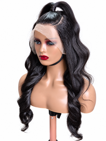 FHB Luxury Body Wave – Human Hair Blend Frontal