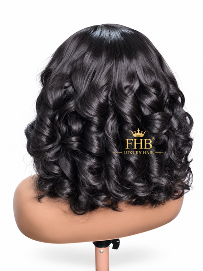 FHB Royal Luxe Bounce Wig – Premium Blended | 5x5 Closure