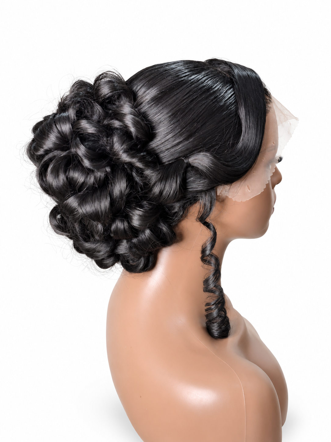 👑 FHB Royal Elegance Glueless Bridal Wig – Premium Blend Hair