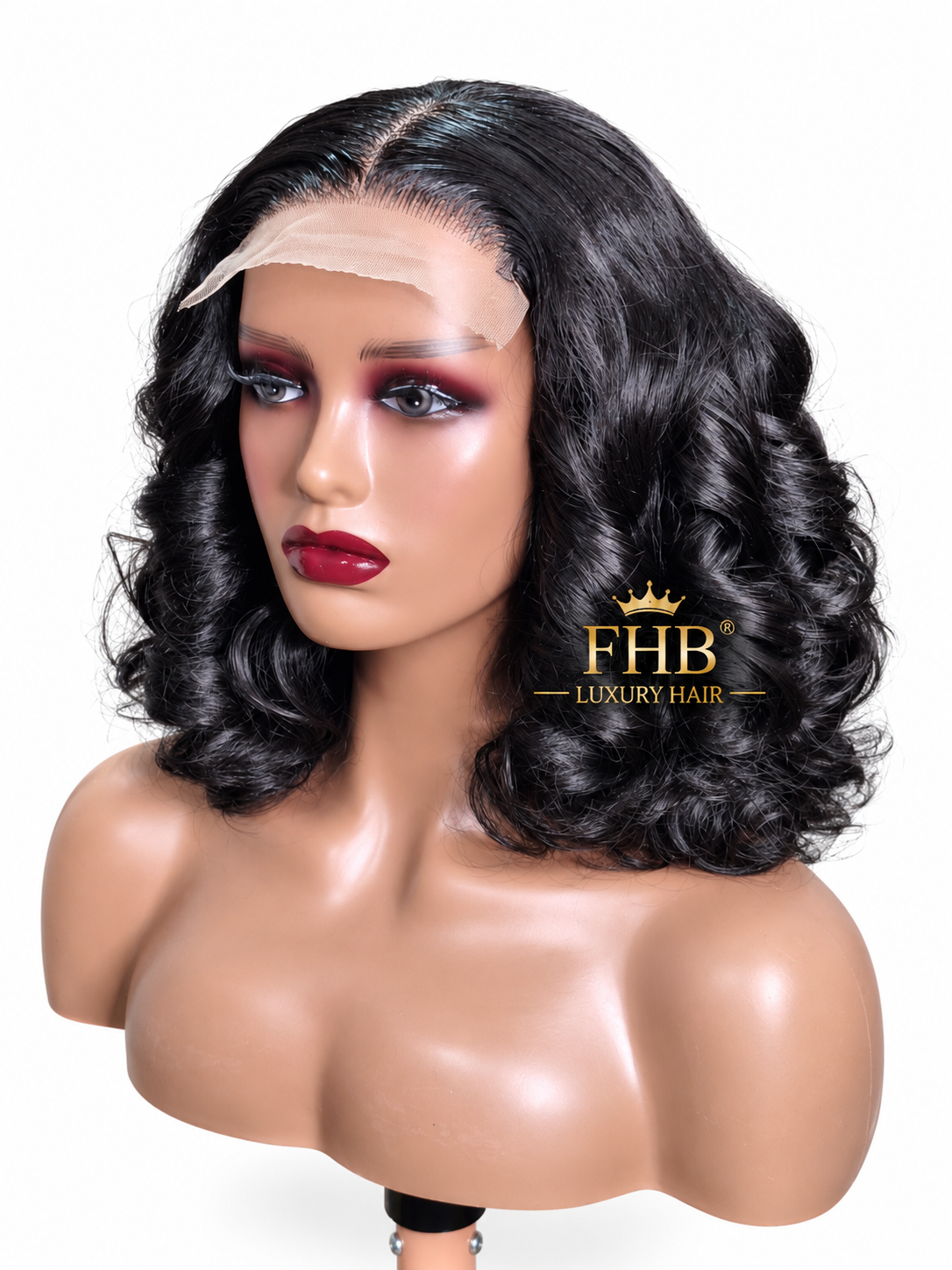 FHB Royal Luxe Bounce Wig – Premium Blended | 5x5 Closure