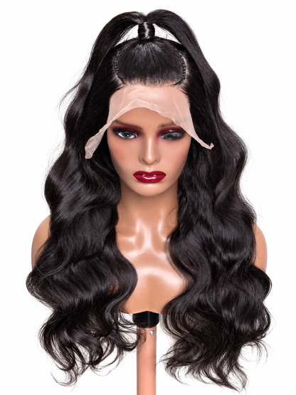 FHB Luxury Body Wave – Human Hair Blend Frontal