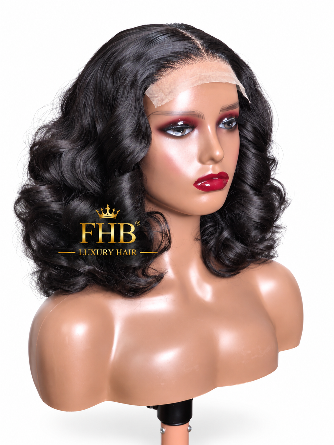 FHB Royal Luxe Bounce Wig – Premium Blended | 5x5 Closure