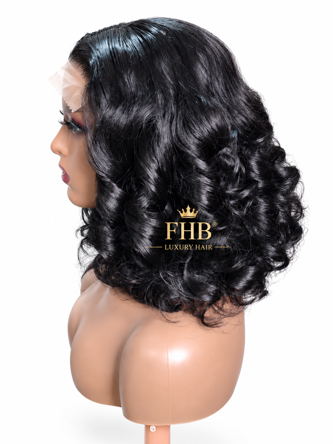 FHB Royal Luxe Bounce Wig – Premium Blended | 5x5 Closure