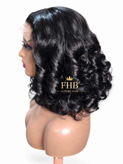 FHB Royal Luxe Bounce Wig – Premium Blended | 5x5 Closure