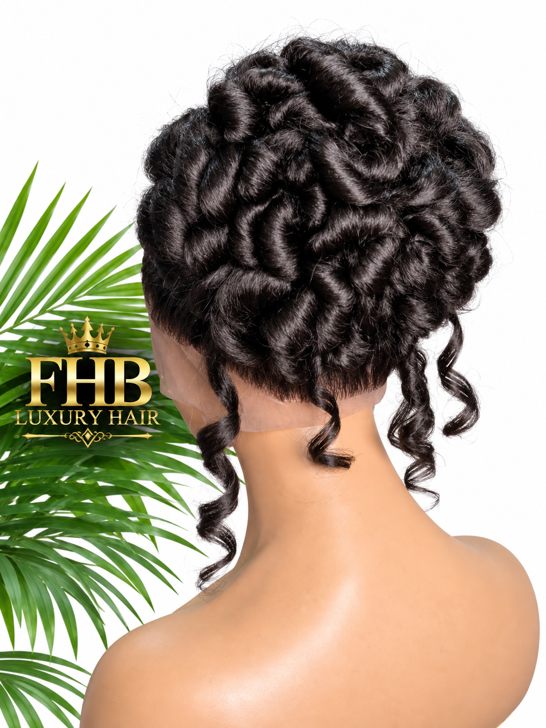✨ FHB Luxury Royal Updo – Premium Blend