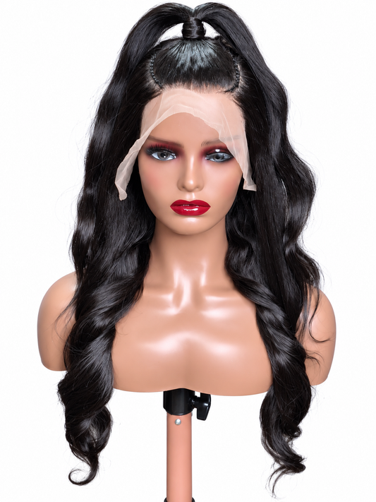 FHB Luxury Body Wave – Human Hair Blend Frontal