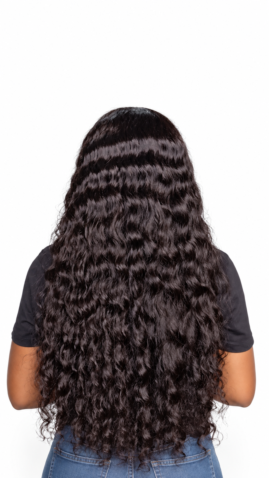FHB Luxury Deep Wave Human Hair Wig