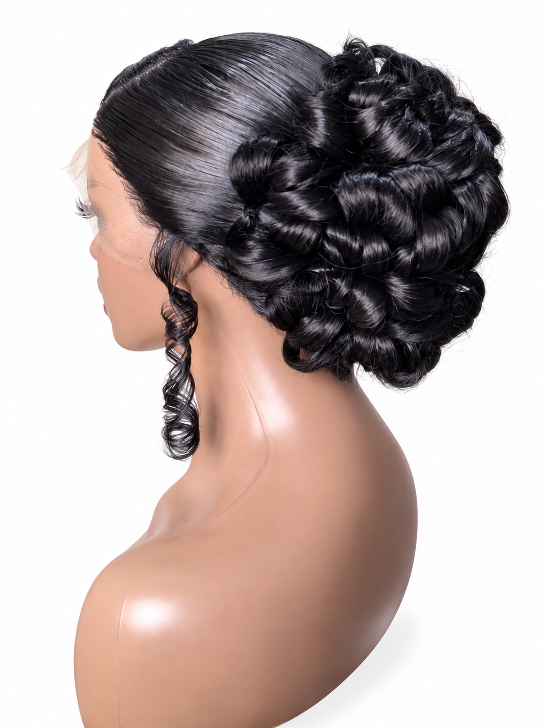 👑 FHB Royal Elegance Glueless Bridal Wig – Premium Blend Hair