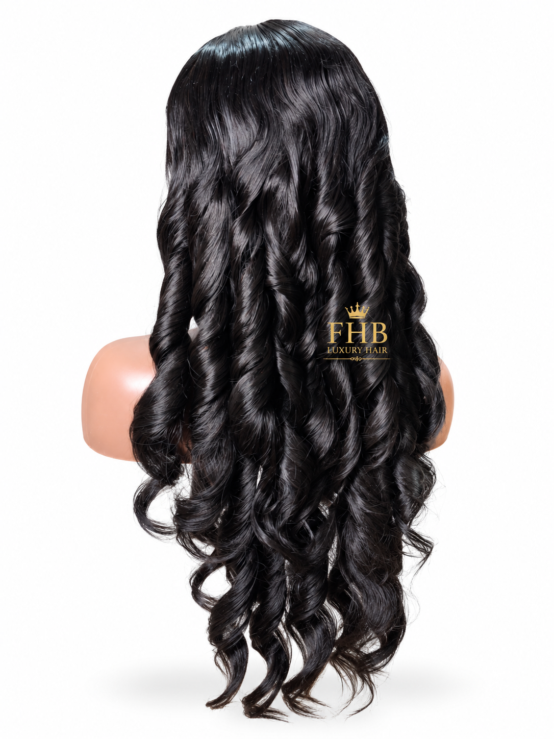 ✨ FHB Amara Waves – Human Hair Blend Wig